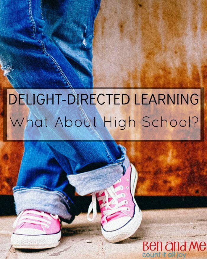 What about DelightDirected Learning in High School? The Architect